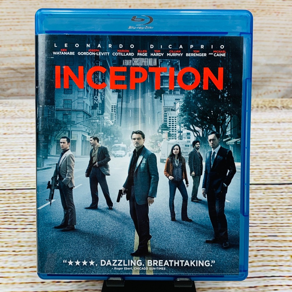 Inception [2010 Blu-ray] Leonardo DiCaprio Christopher Nolan Action‎ Thriller